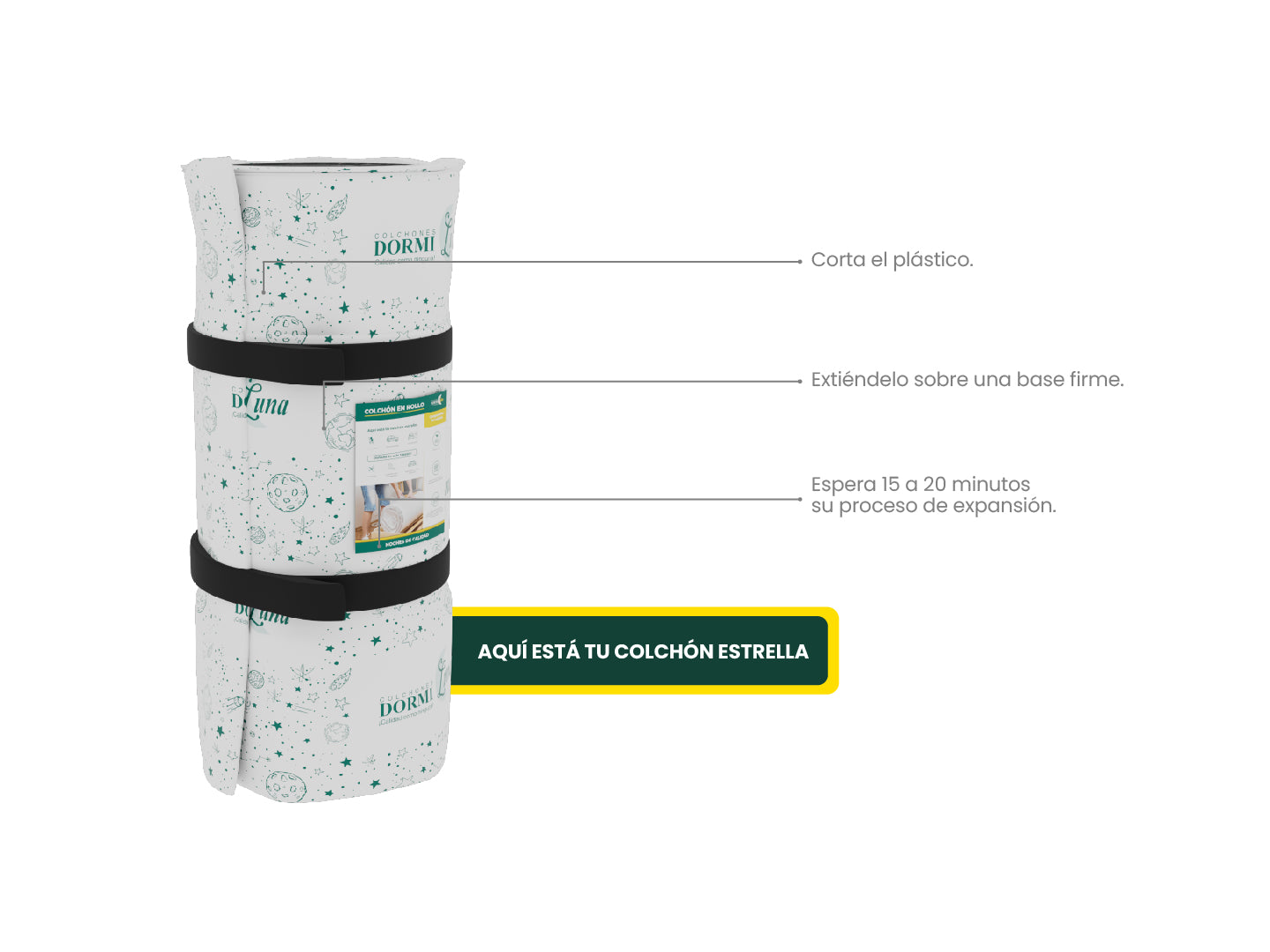 Colchón Estrella Roll