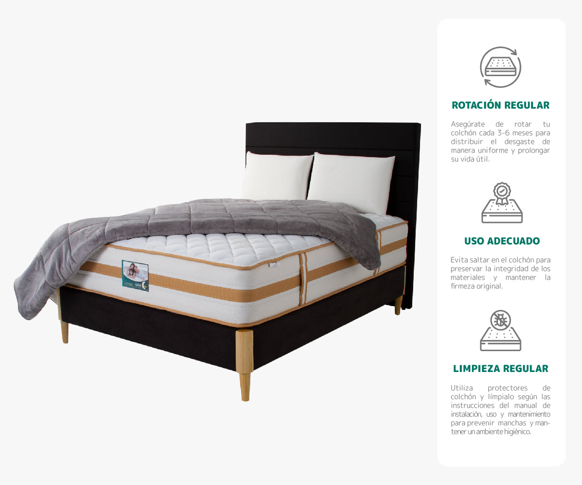 Colchón Ortopédico Saturno Dormiluna - El Colchón Firme Más Duradero