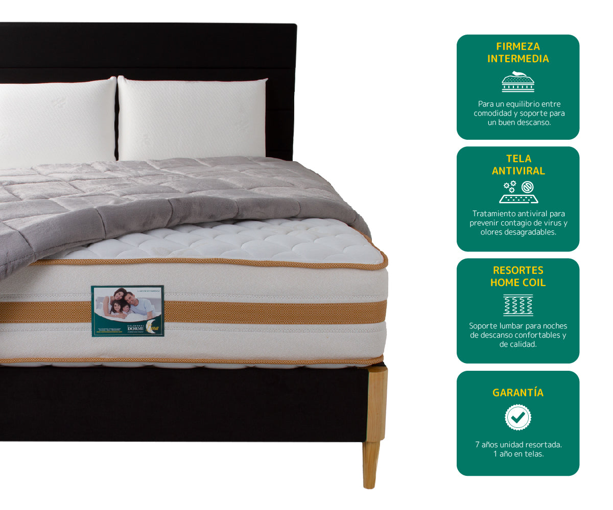 Colchón Ortopédico Saturno Dormiluna - El Colchón Firme Más Duradero